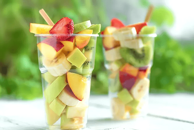 gyümölcsnap diétán