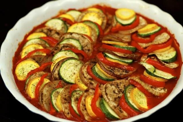 ratatouille elkészítése a Dukan diétához